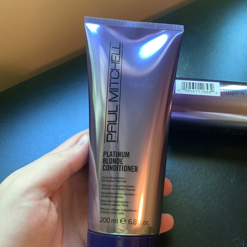 Paul Mitchell Purple shampoo and Conditioner